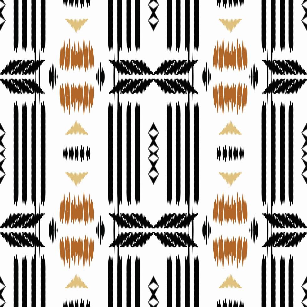 Ikat diamond tribal chevron Seamless Pattern. Ethnic Geometric Ikkat Batik Digital vector textile Design for Prints Fabric saree Mughal brush symbol Swaths texture Kurti Kurtis Kurtas