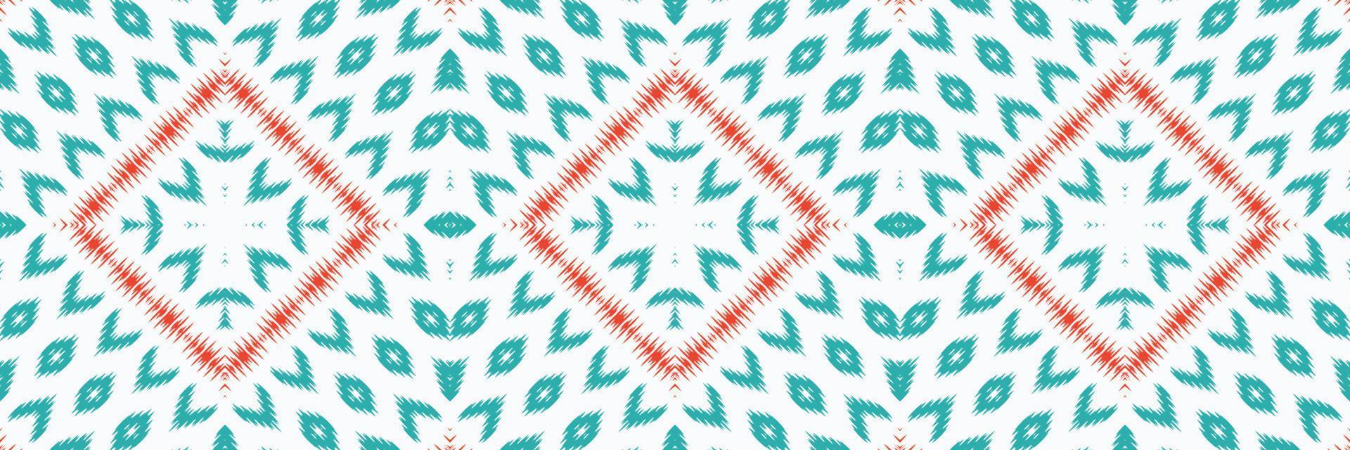 Batik Textile ikat background seamless pattern digital vector design for Print saree Kurti Borneo Fabric border brush symbols swatches designer