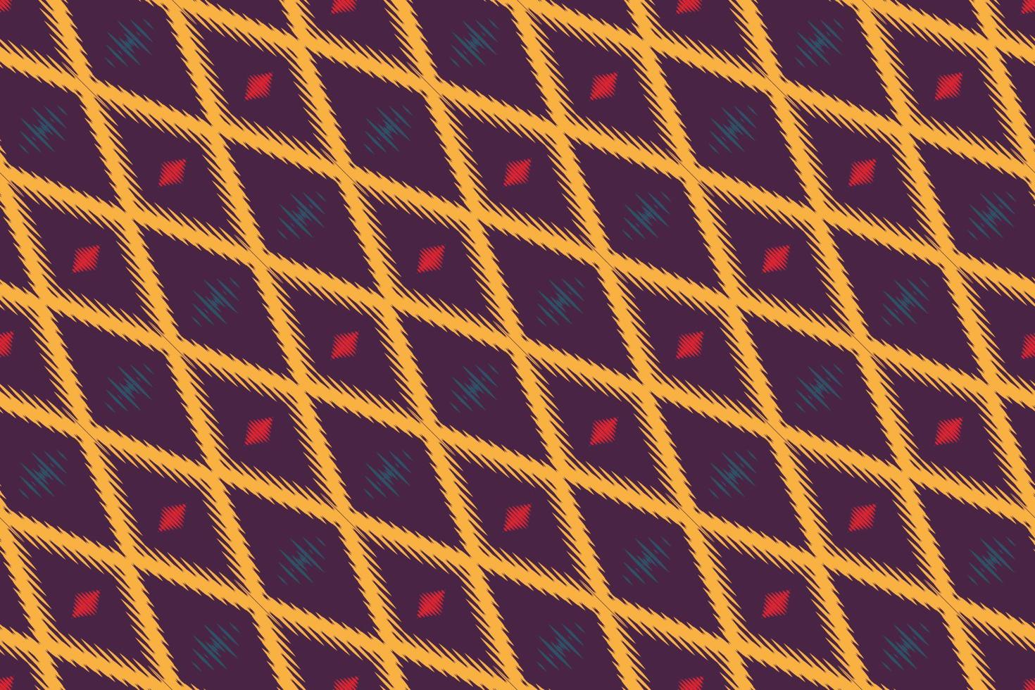 Ethnic ikat Aztec batik textile seamless pattern digital vector design for Print saree Kurti Borneo Fabric border brush symbols swatches designer