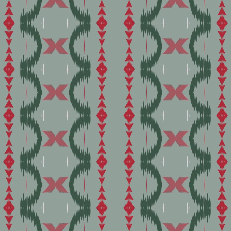 motivo ikat imprime batik textil patrón sin costuras diseño de vector digital para imprimir saree kurti borneo borde de tela pincel símbolos muestras elegante