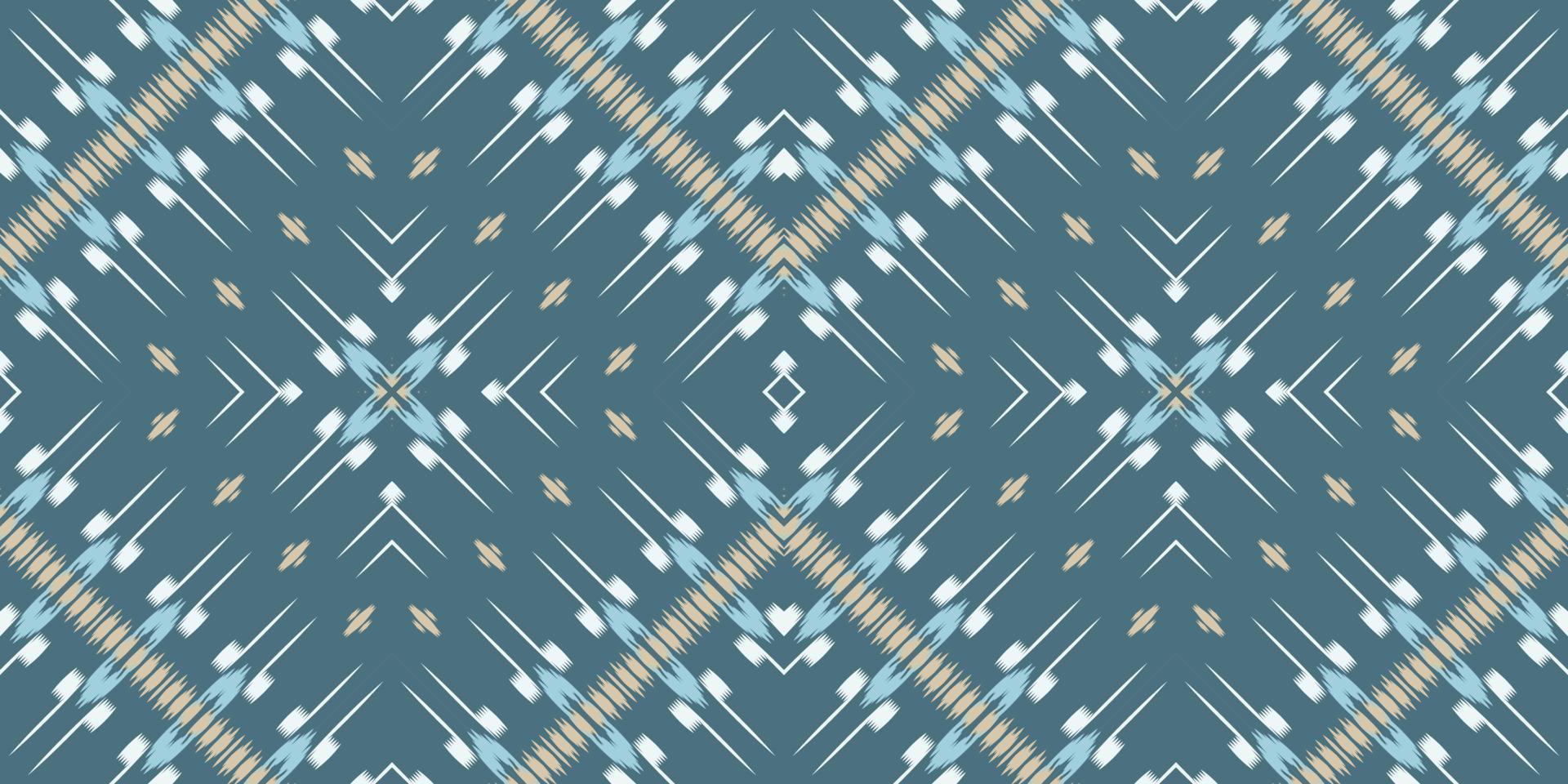 Batik Textile Motif ikat chevron seamless pattern digital vector design for Print saree Kurti Borneo Fabric border brush symbols swatches designer