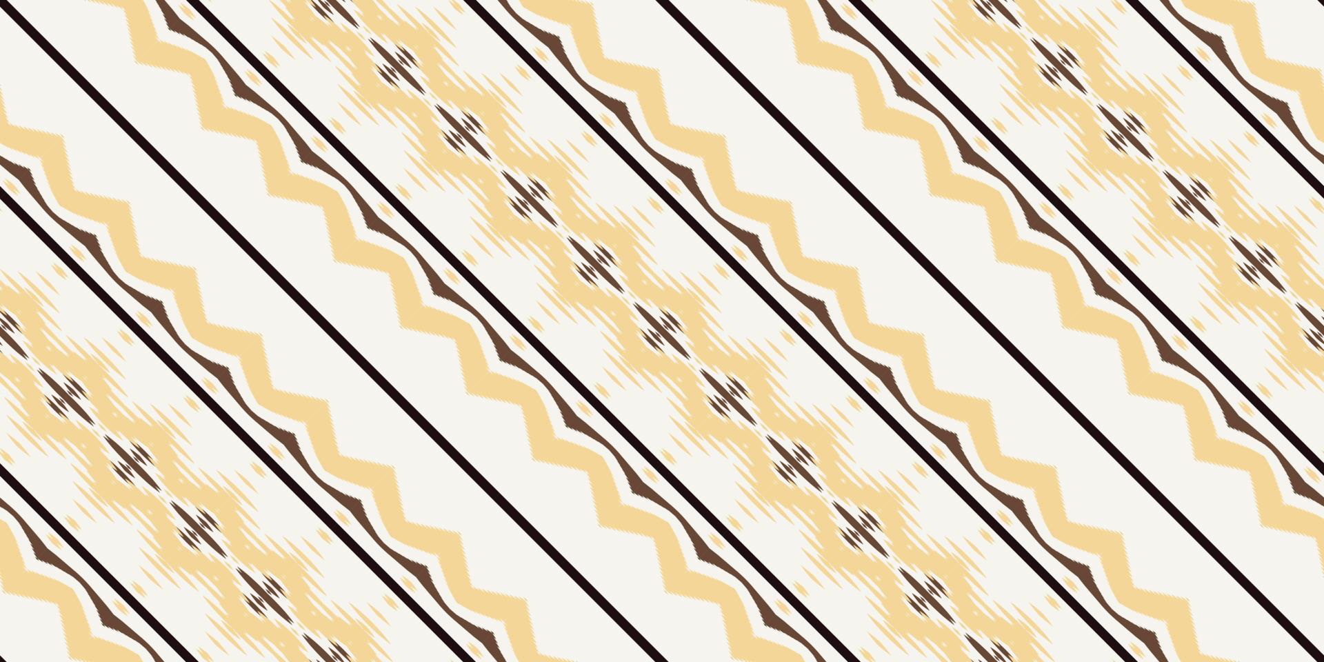 Batik Textile Ethnic ikat frame seamless pattern digital vector design for Print saree Kurti Borneo Fabric border brush symbols swatches designer