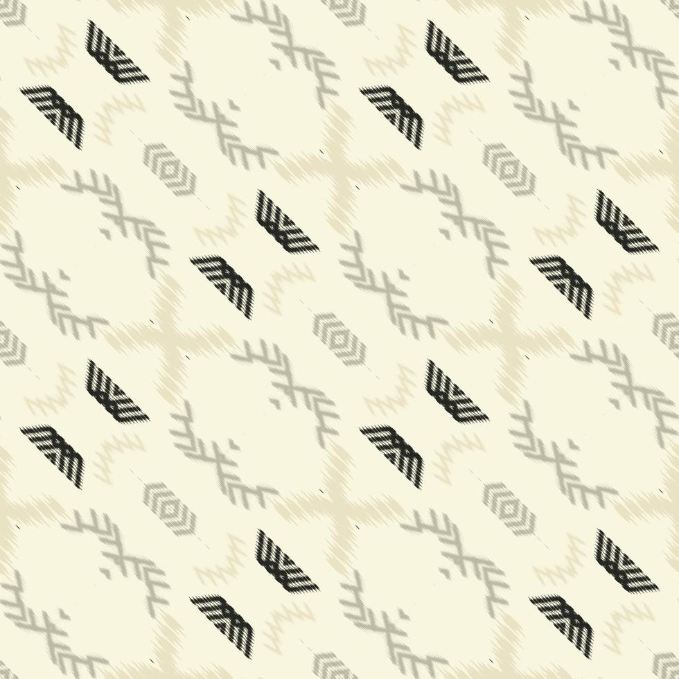 Batik Textile ikat diamond seamless pattern digital vector design for Print saree Kurti Borneo Fabric border brush symbols swatches stylish