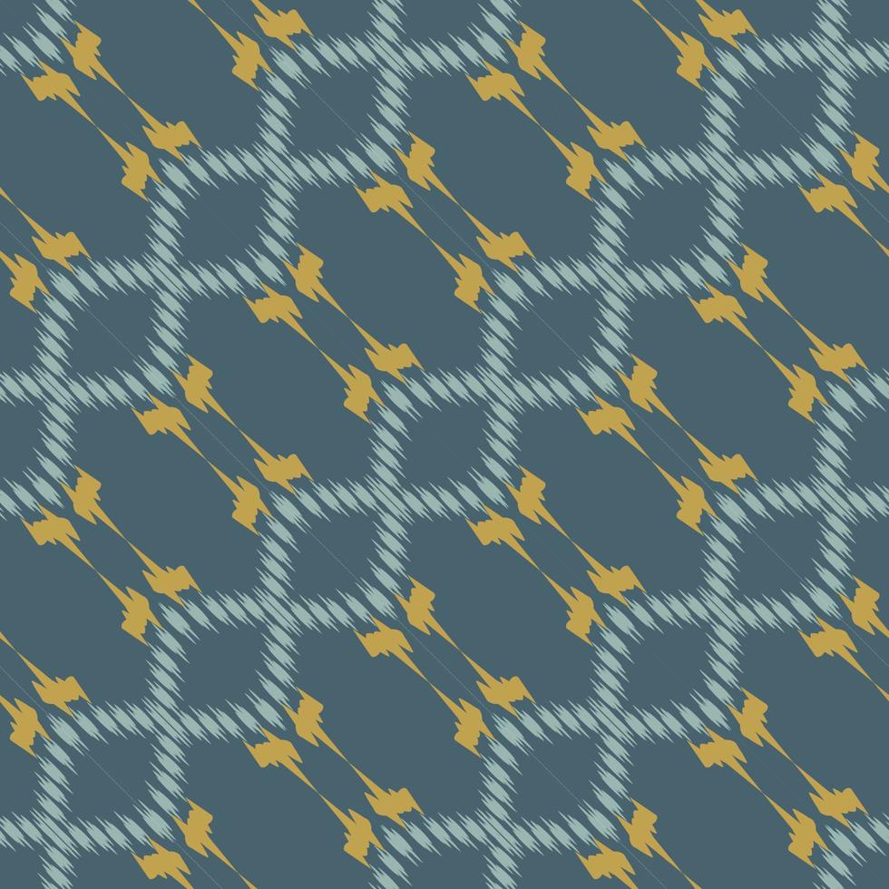 Batik Textile Ikkat or ikat background seamless pattern digital vector design for Print saree Kurti Borneo Fabric border brush symbols swatches stylish
