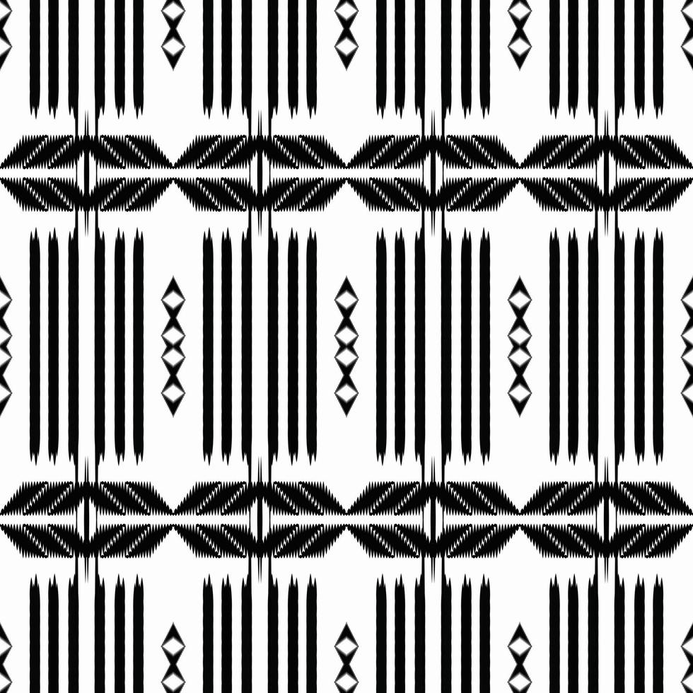 Ikat stripe tribal cross Seamless Pattern. Ethnic Geometric Batik Ikkat Digital vector textile Design for Prints Fabric saree Mughal brush symbol Swaths texture Kurti Kurtis Kurtas