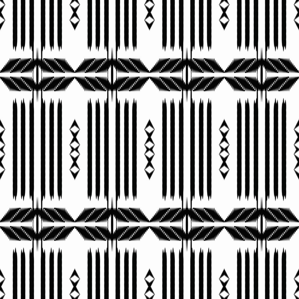 Ikat stripe tribal cross Seamless Pattern. Ethnic Geometric Batik Ikkat Digital vector textile Design for Prints Fabric saree Mughal brush symbol Swaths texture Kurti Kurtis Kurtas