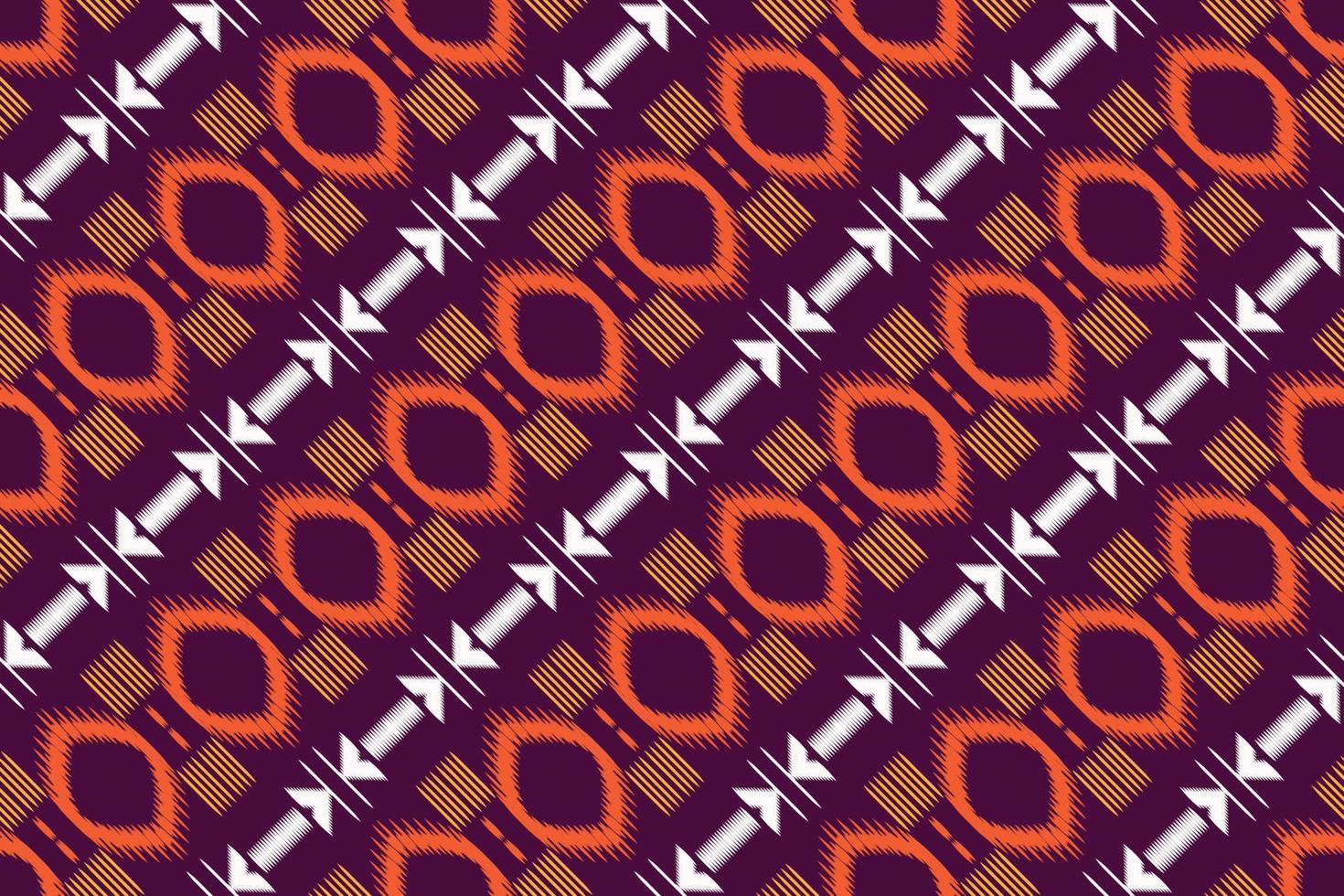 Ethnic ikat flower batik textile seamless pattern digital vector design for Print saree Kurti Borneo Fabric border brush symbols swatches party wear