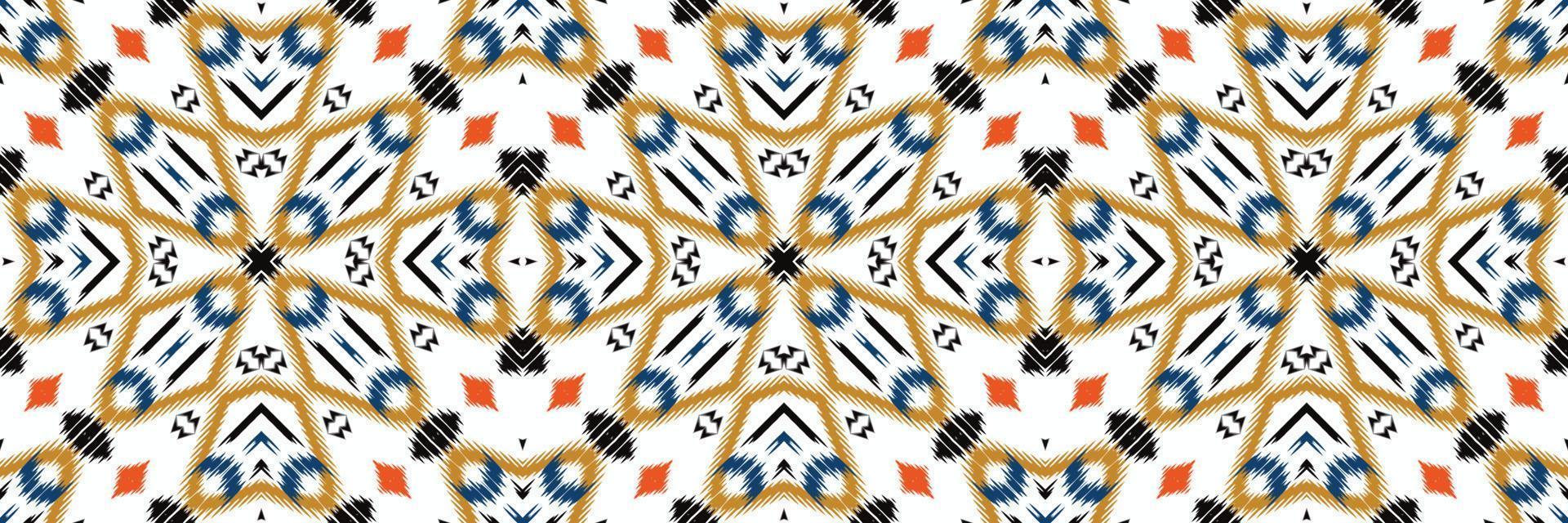 Batik Textile Motif Filipino ikat seamless pattern digital vector design for Print saree Kurti Borneo Fabric border brush symbols swatches party wear