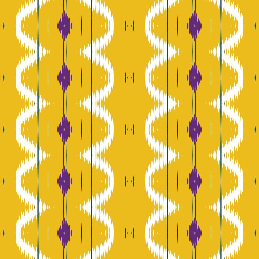 ikat frame batik textile seamless pattern digital vector design for Print saree Kurti Borneo Fabric border brush symbols swatches party wear