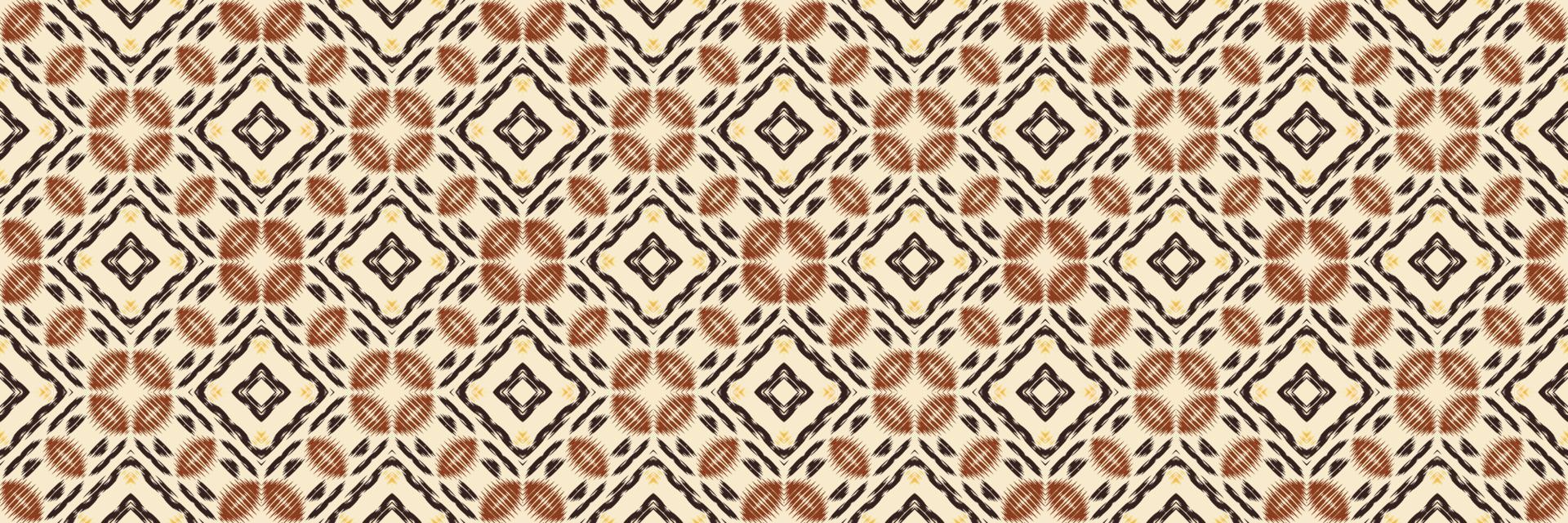 Ethnic ikat stripe batik textile seamless pattern digital vector design for Print saree Kurti Borneo Fabric border brush symbols swatches designer