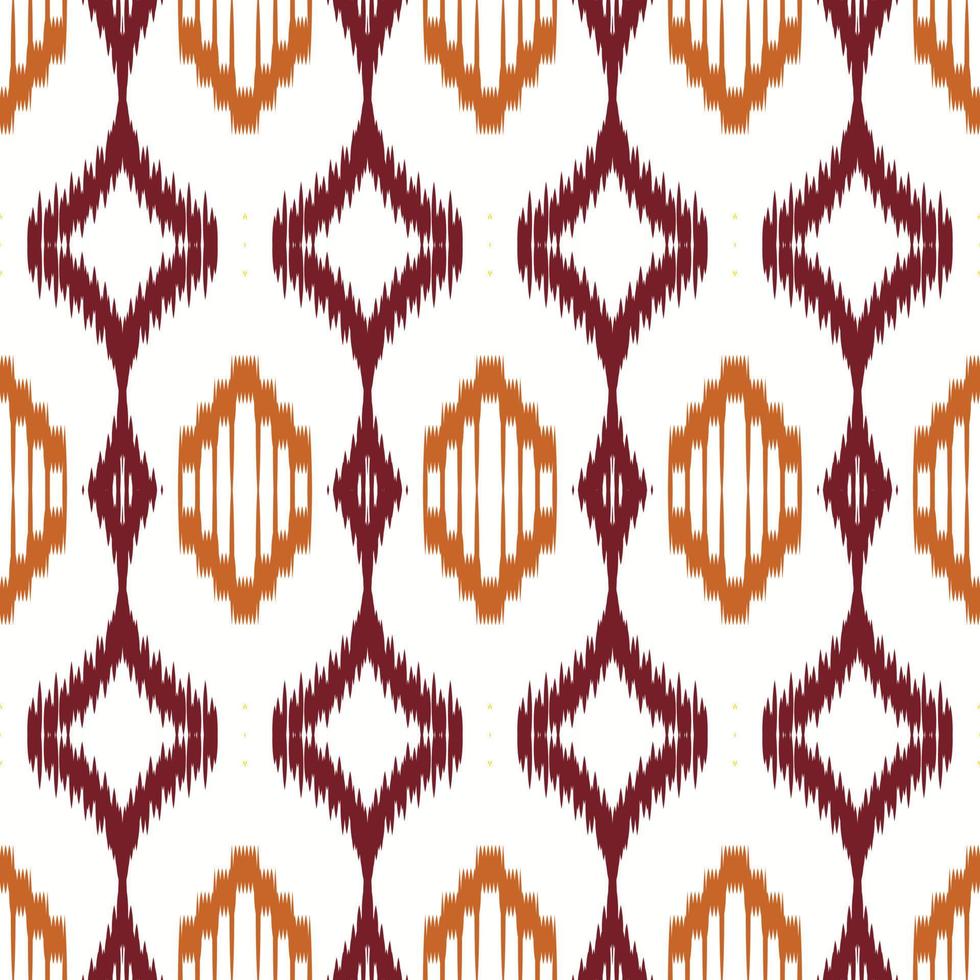 Motif ikat frame seamless pattern digital vector design for Print saree Kurti Borneo Fabric border brush symbols swatches stylish