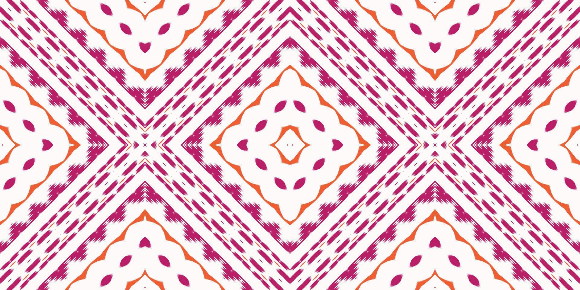 Ikkat or ikat design batik textile seamless pattern digital vector design for Print saree Kurti Borneo Fabric border brush symbols swatches stylish