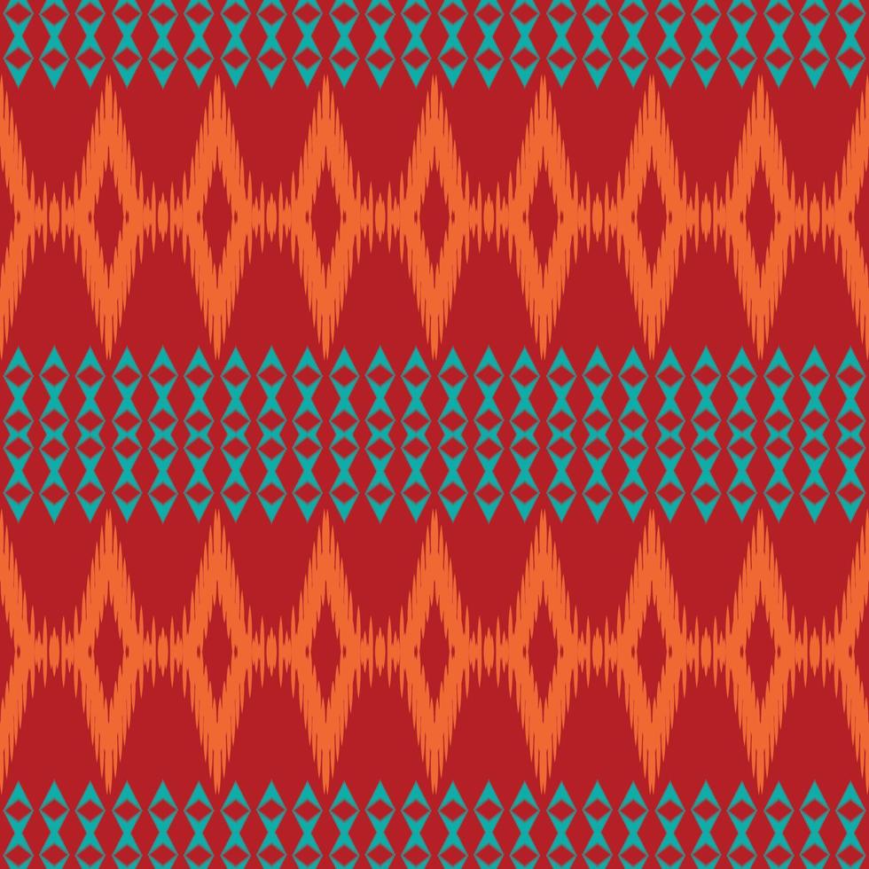 Motif ikat design seamless pattern digital vector design for Print saree Kurti Borneo Fabric border brush symbols swatches designer