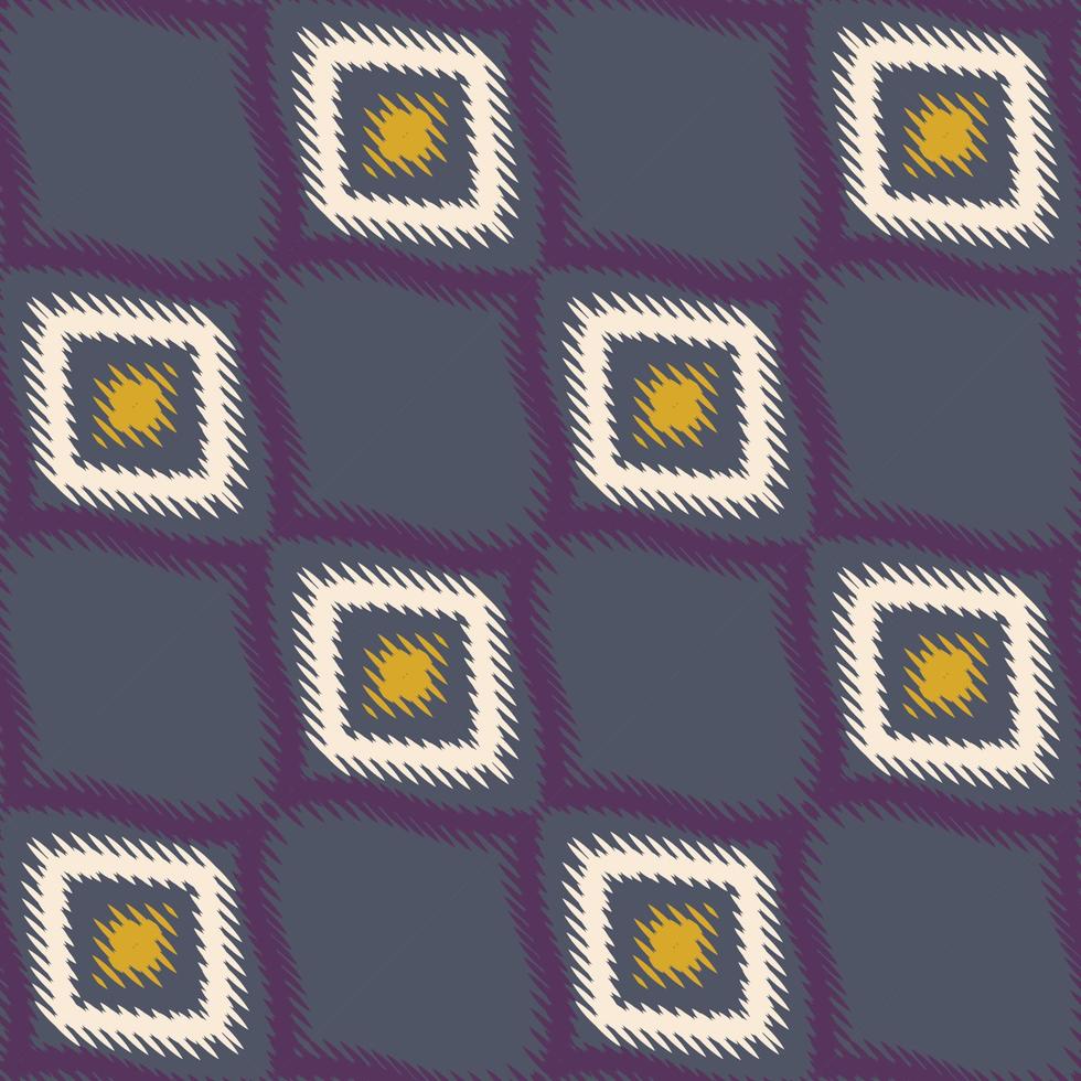 Batik Textile ikat vector seamless pattern digital vector design for Print saree Kurti Borneo Fabric border brush symbols swatches stylish