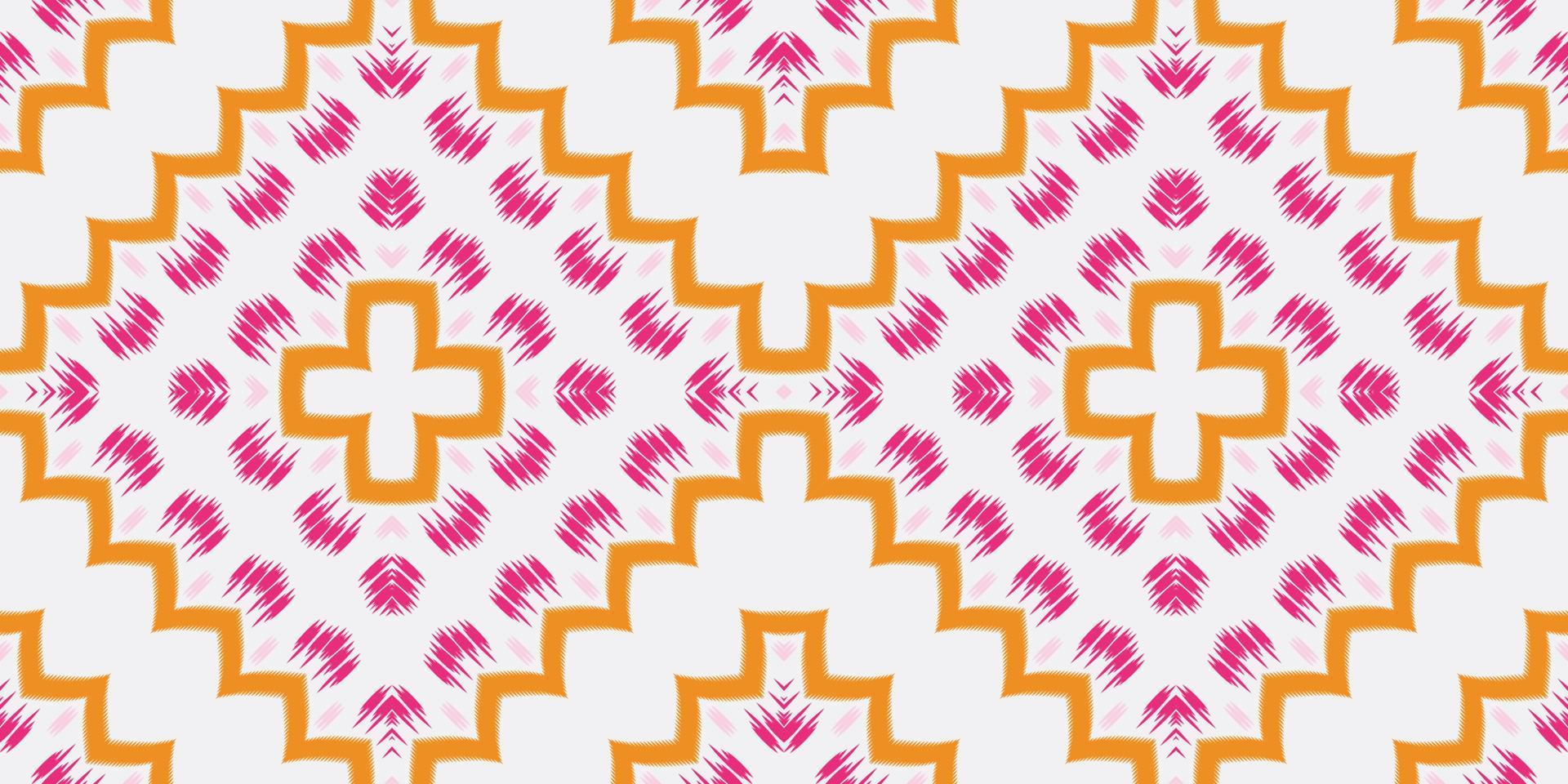 batik textil ikat textura de patrones sin fisuras diseño vectorial digital para imprimir saree kurti borneo borde de tela símbolos de pincel muestras ropa de fiesta vector