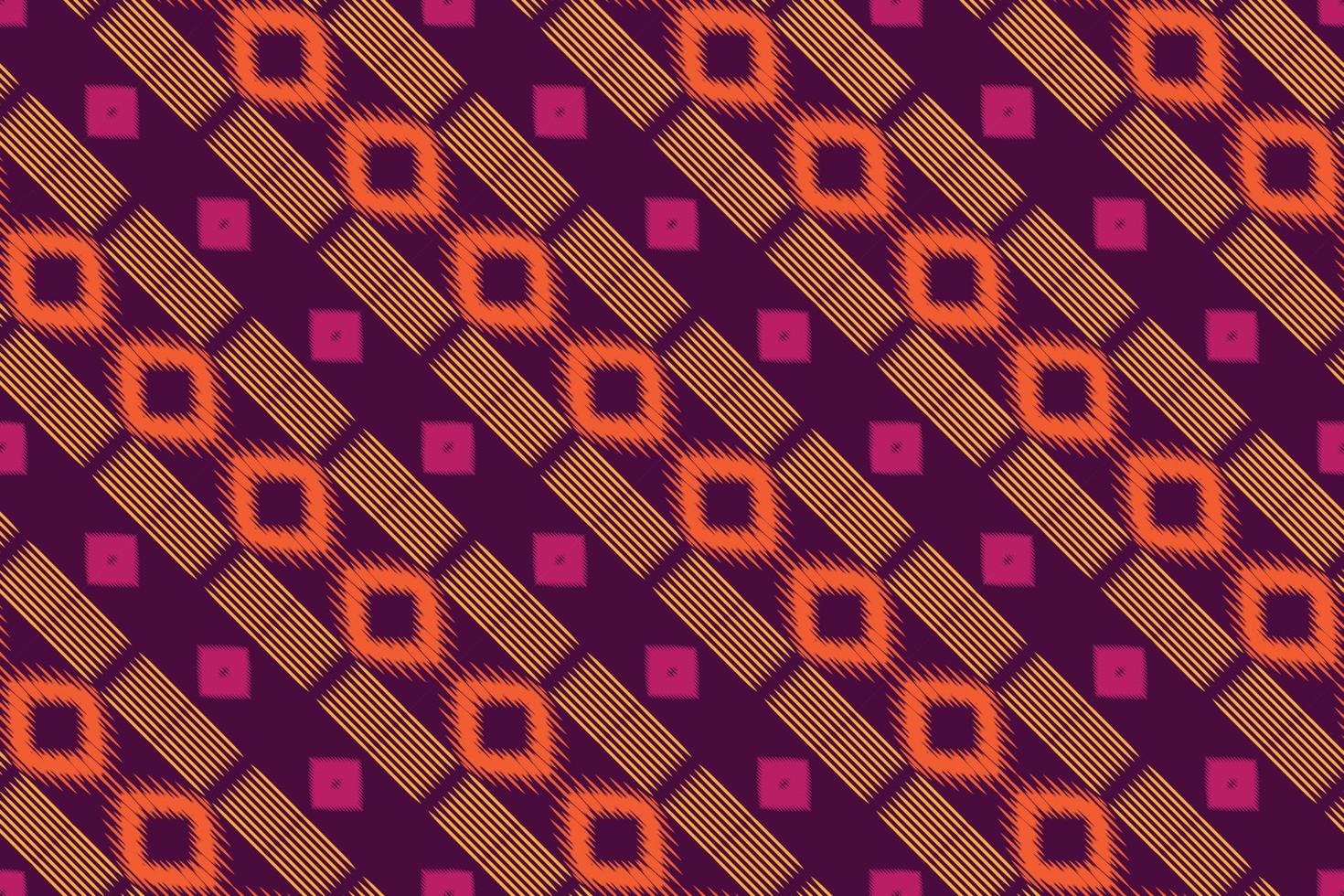 Ethnic ikat stripes batik textile seamless pattern digital vector design for Print saree Kurti Borneo Fabric border brush symbols swatches stylish
