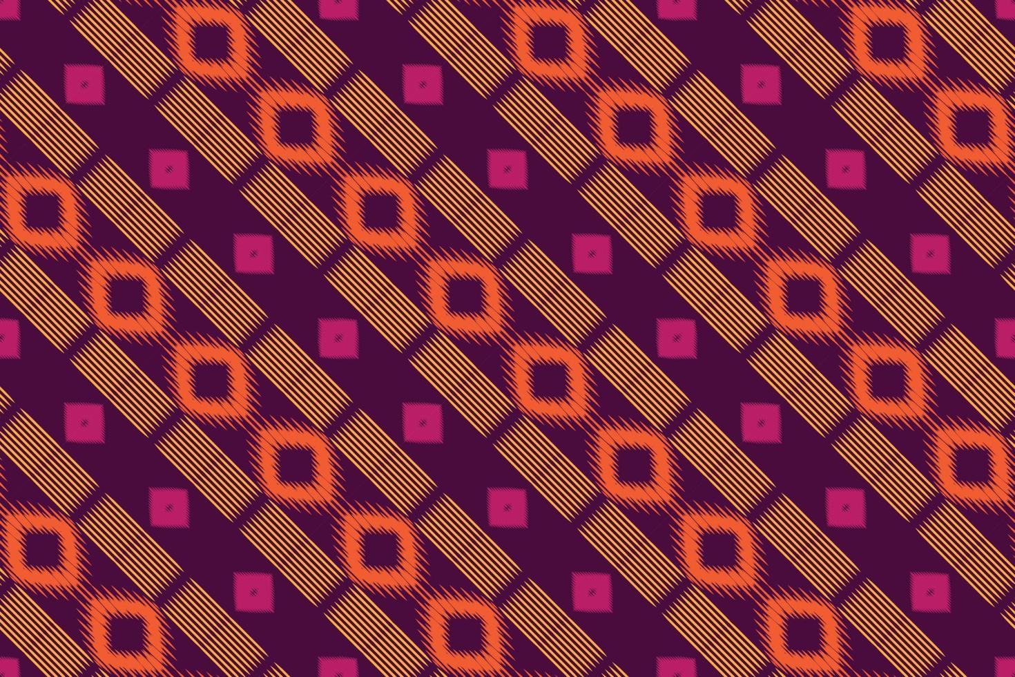 Ethnic ikat stripes batik textile seamless pattern digital vector design for Print saree Kurti Borneo Fabric border brush symbols swatches stylish