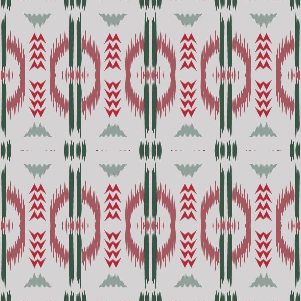 Motif ikat fabric seamless pattern digital vector design for Print saree Kurti Borneo Fabric border brush symbols swatches cotton