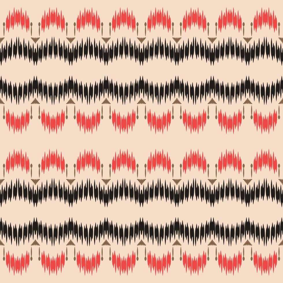 Motif ikat designs seamless pattern digital vector design for Print saree Kurti Borneo Fabric border brush symbols swatches cotton