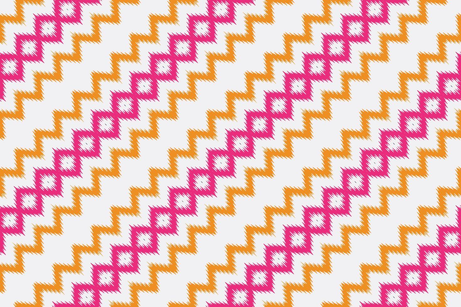 Batik Textile ikat frame seamless pattern digital vector design for Print saree Kurti Borneo Fabric border brush symbols swatches designer
