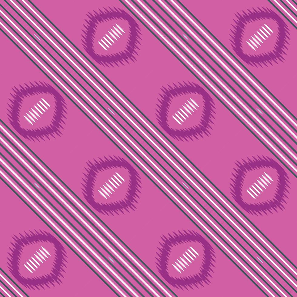 Ethnic ikat triangle batik textile seamless pattern digital vector design for Print saree Kurti Borneo Fabric border brush symbols swatches cotton
