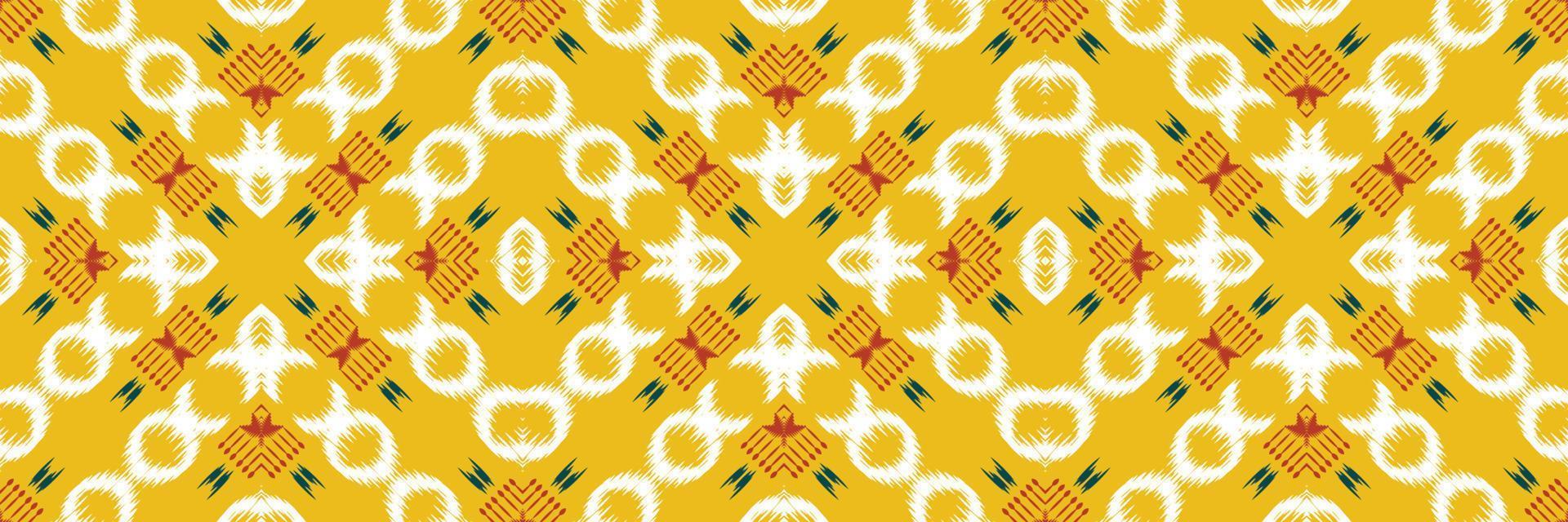 Batik Textile Motif ikat stripe seamless pattern digital vector design for Print saree Kurti Borneo Fabric border brush symbols swatches cotton