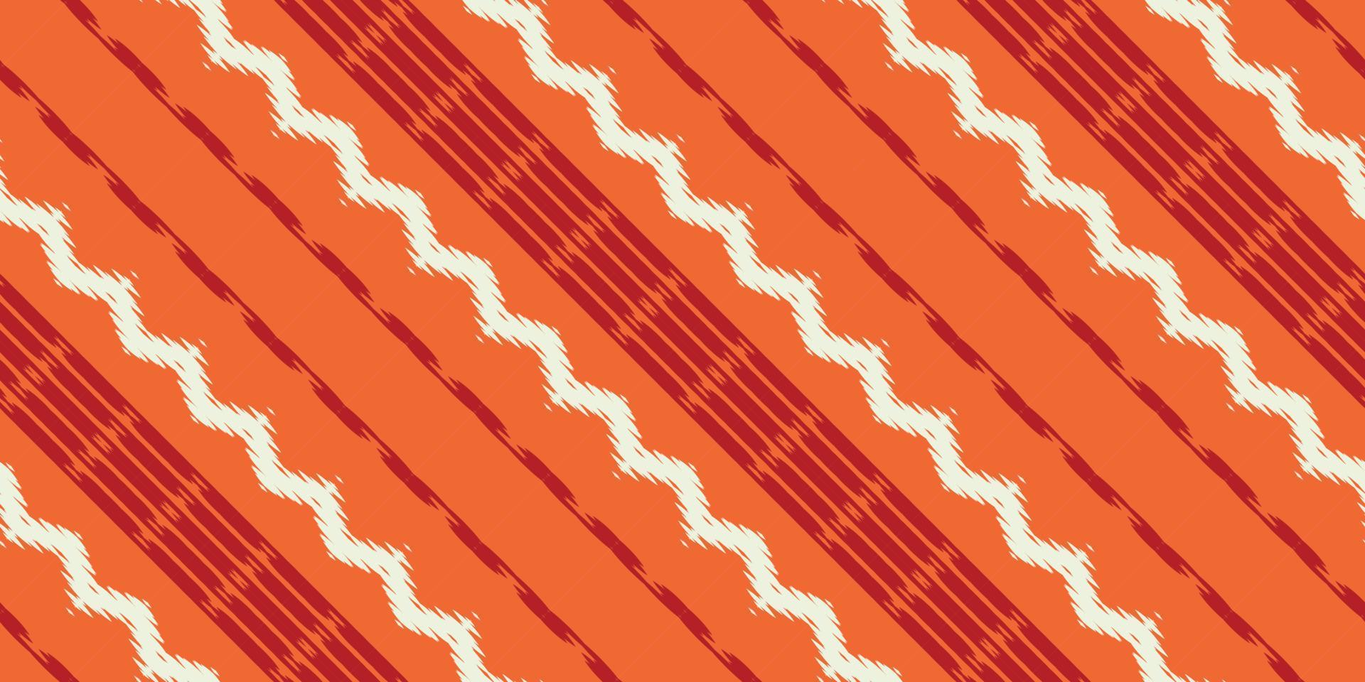 Batik Textile Ethnic ikat stripe seamless pattern digital vector design for Print saree Kurti Borneo Fabric border brush symbols swatches cotton