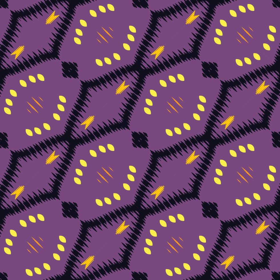Batik Textile Motif ikat floral seamless pattern digital vector design for Print saree Kurti Borneo Fabric border brush symbols swatches designer