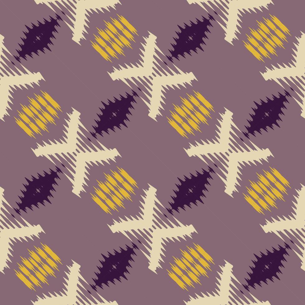 Batik Textile ikat stripes seamless pattern digital vector design for Print saree Kurti Borneo Fabric border brush symbols swatches designer