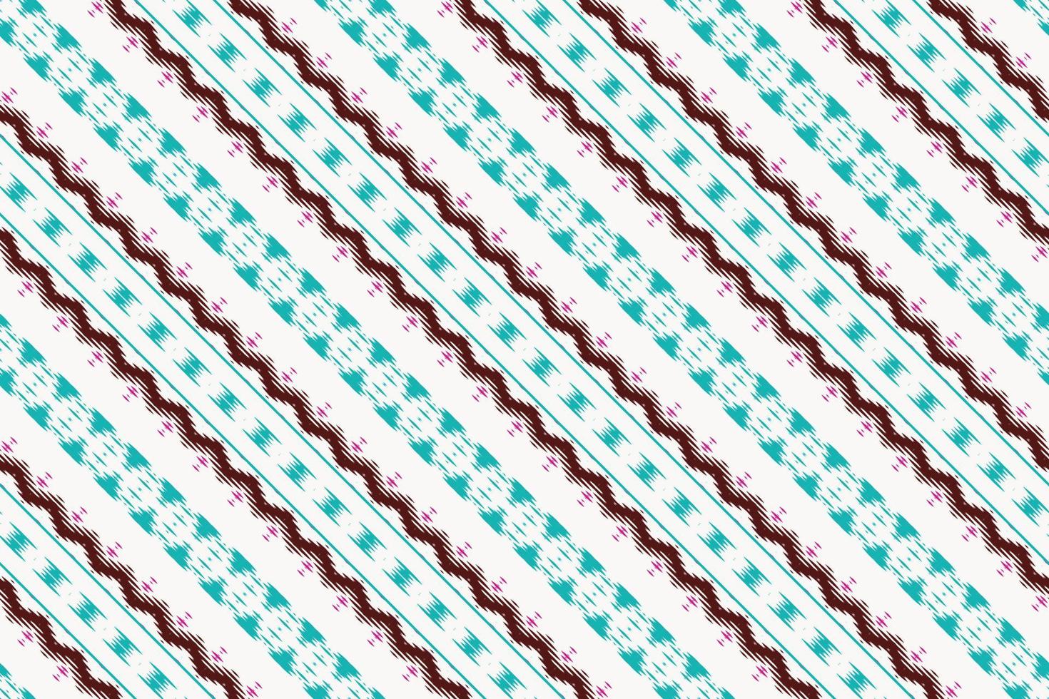 Batik Textile Ikkat or ikat floral seamless pattern digital vector design for Print saree Kurti Borneo Fabric border brush symbols swatches designer