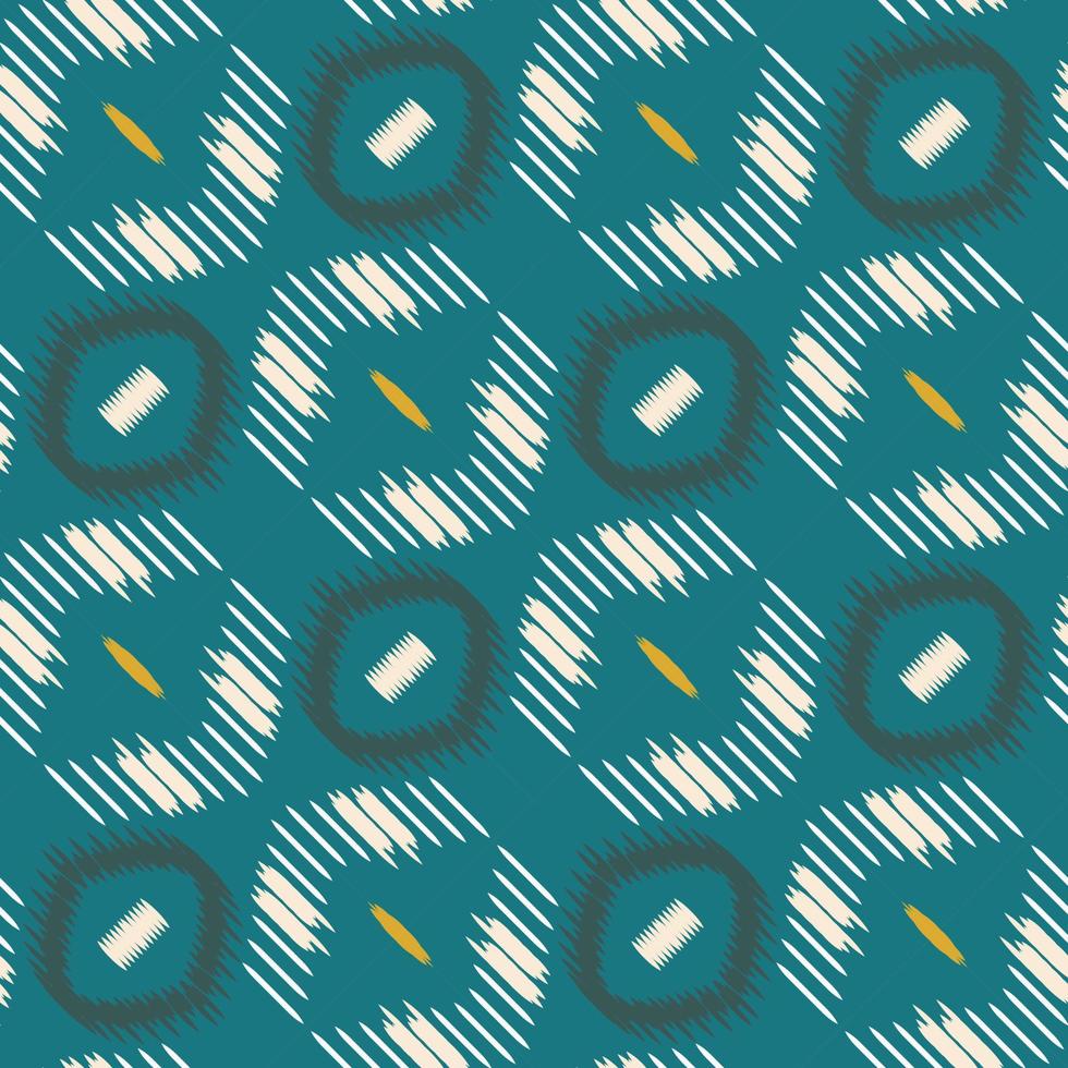 Ethnic ikat triangle batik textile seamless pattern digital vector design for Print saree Kurti Borneo Fabric border brush symbols swatches stylish