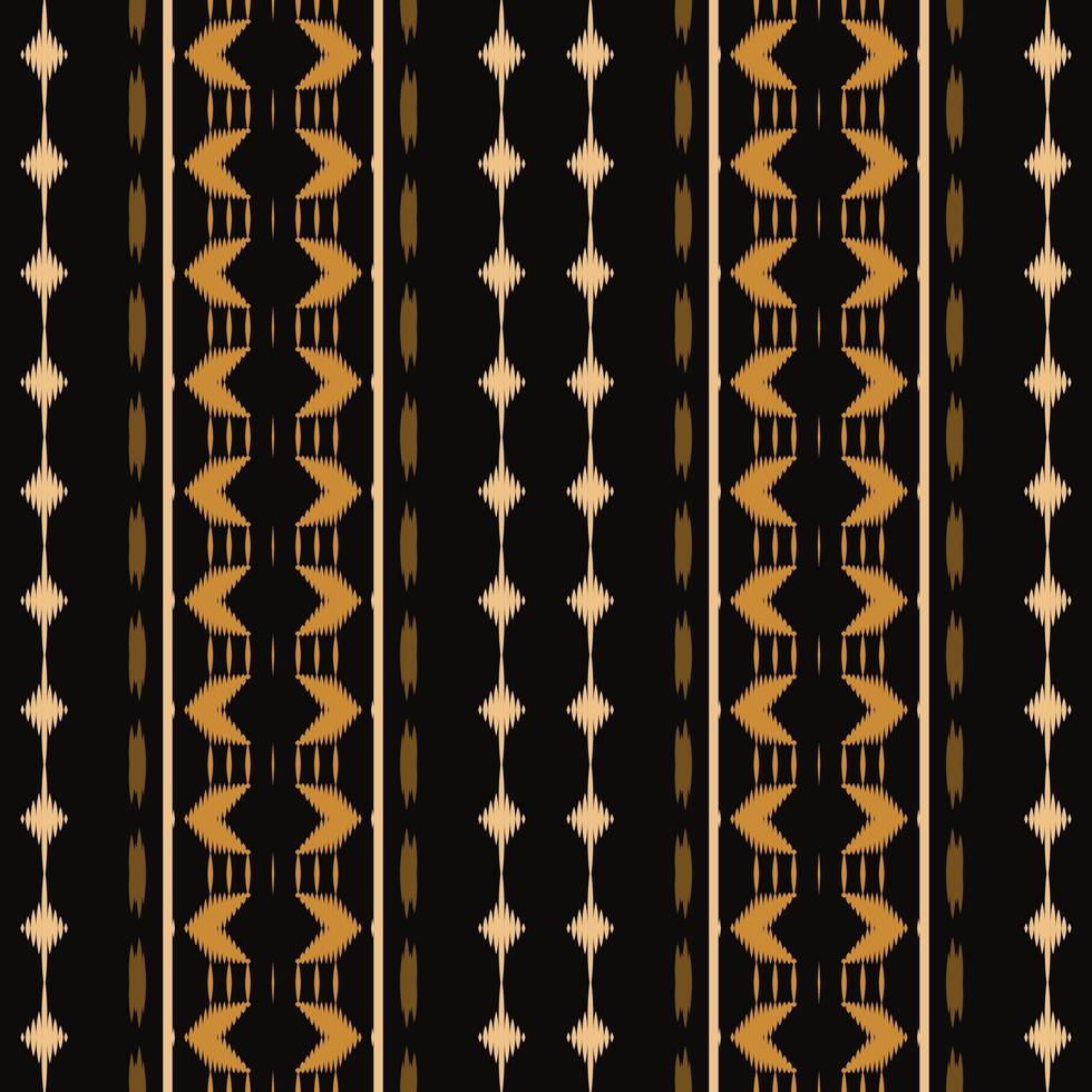 Ikkat or ikat triangle batik textile seamless pattern digital vector design for Print saree Kurti Borneo Fabric border brush symbols swatches stylish