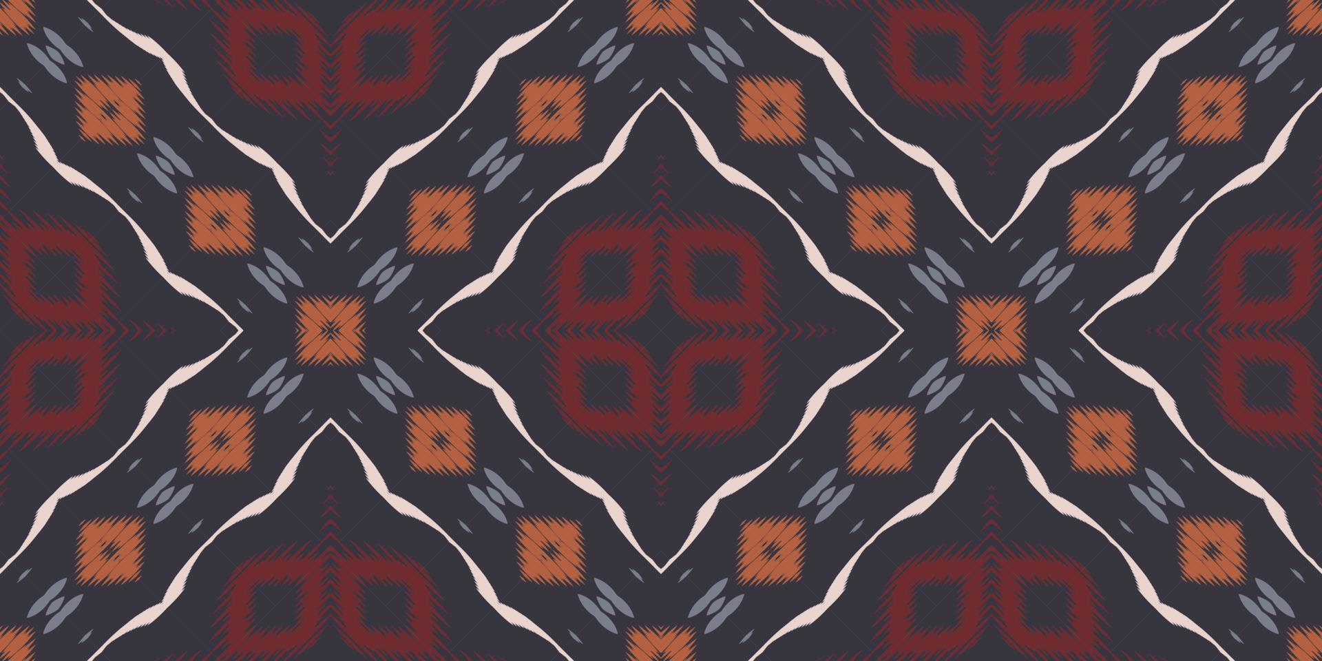 Ikat designs tribal color Seamless Pattern. Ethnic Geometric Ikkat Batik Digital vector textile Design for Prints Fabric saree Mughal brush symbol Swaths texture Kurti Kurtis Kurtas