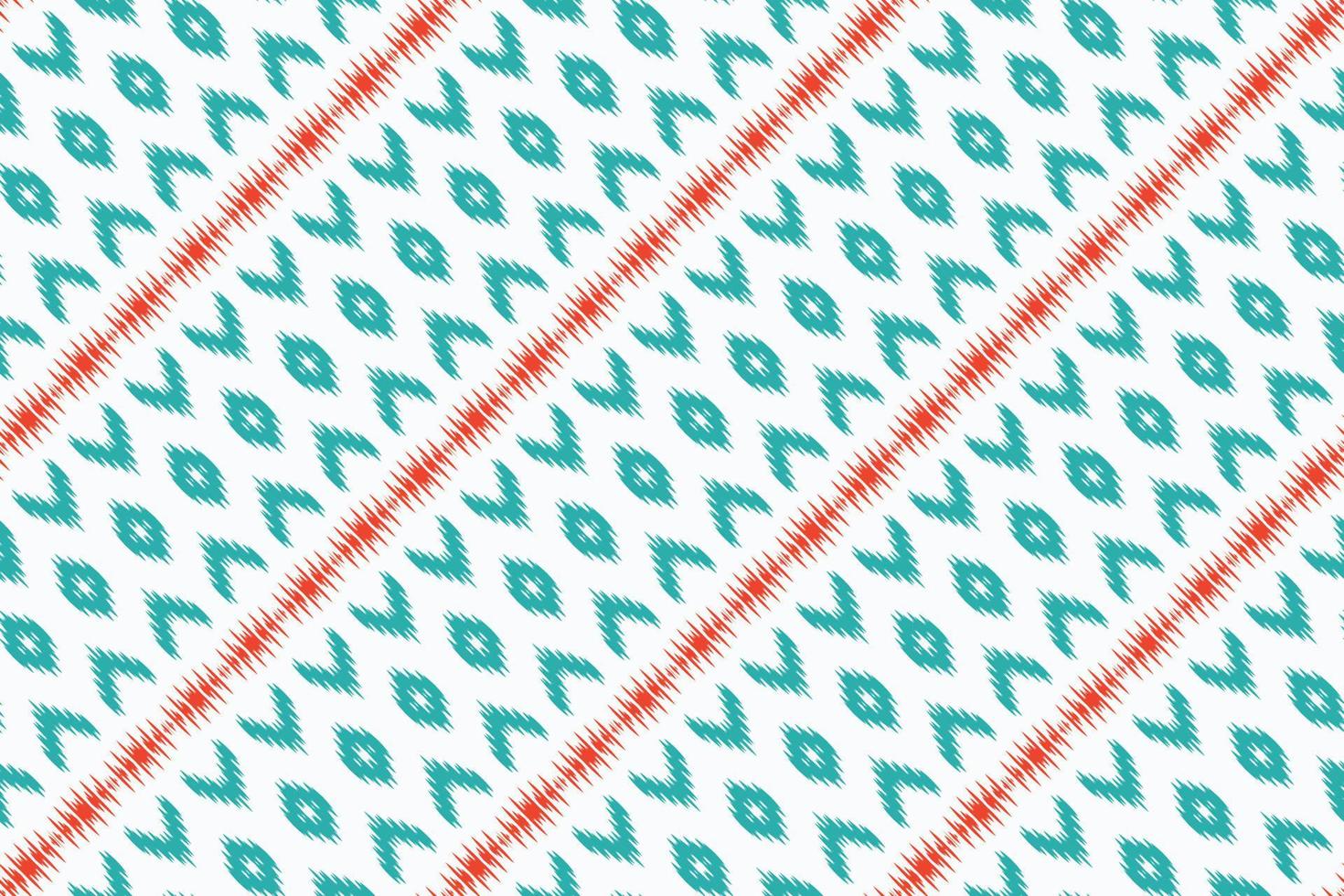 Ethnic ikat texture batik textile seamless pattern digital vector design for Print saree Kurti Borneo Fabric border brush symbols swatches cotton