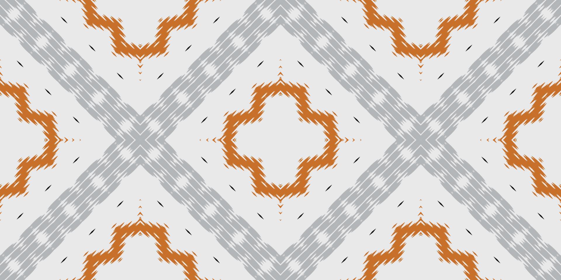 Motif Filipino ikat batik textile seamless pattern digital vector design for Print saree Kurti Borneo Fabric border brush symbols swatches designer