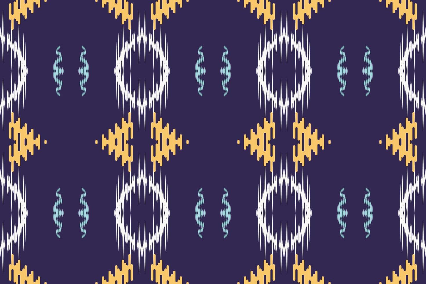 patrón sin costuras de fondo tribal de tela ikat. étnico geométrico ikkat batik vector digital diseño textil para estampados tela sari mughal cepillo símbolo franjas textura kurti kurtis kurtas