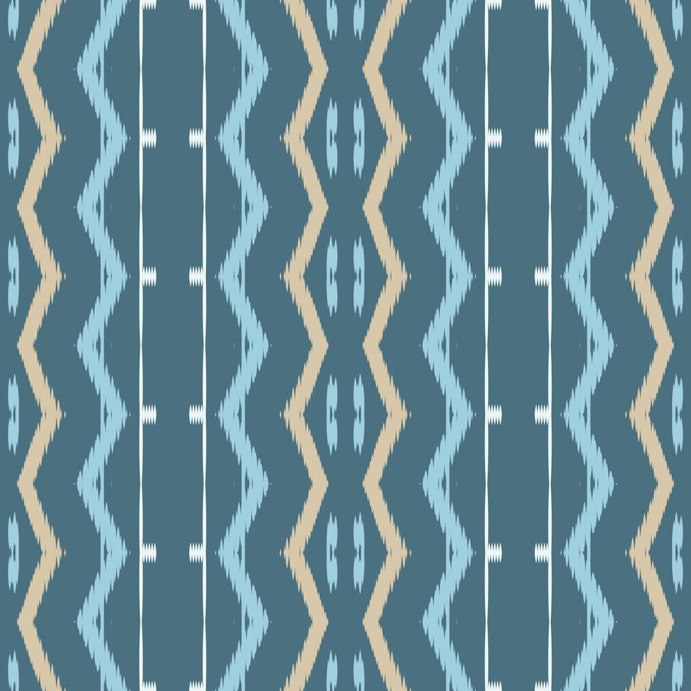 Motif ikat floral batik textile seamless pattern digital vector design for Print saree Kurti Borneo Fabric border brush symbols swatches designer