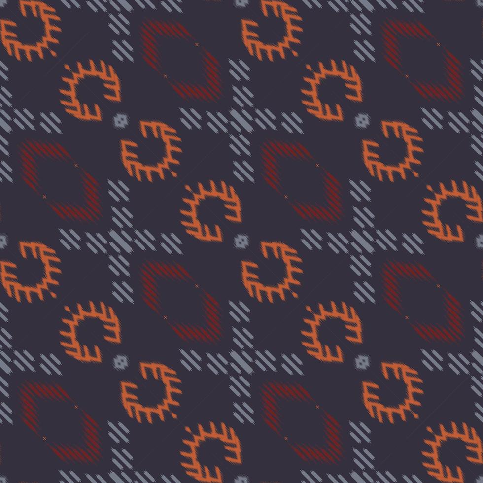 Batik Textile ikat Aztec seamless pattern digital vector design for Print saree Kurti Borneo Fabric border brush symbols swatches party wear