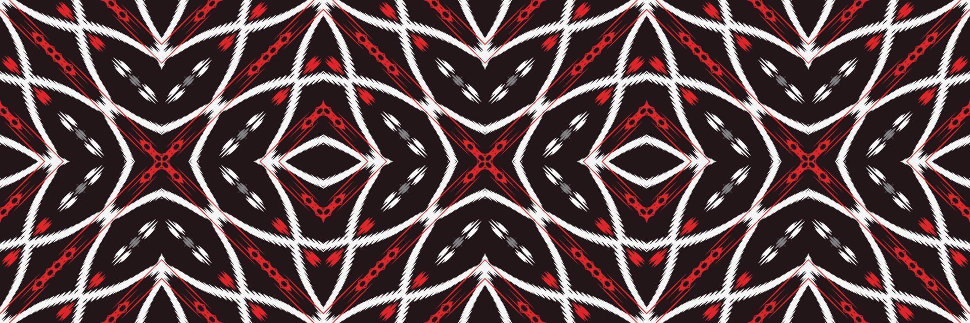 Batik Textile Motif ikat design seamless pattern digital vector design for Print saree Kurti Borneo Fabric border brush symbols swatches stylish