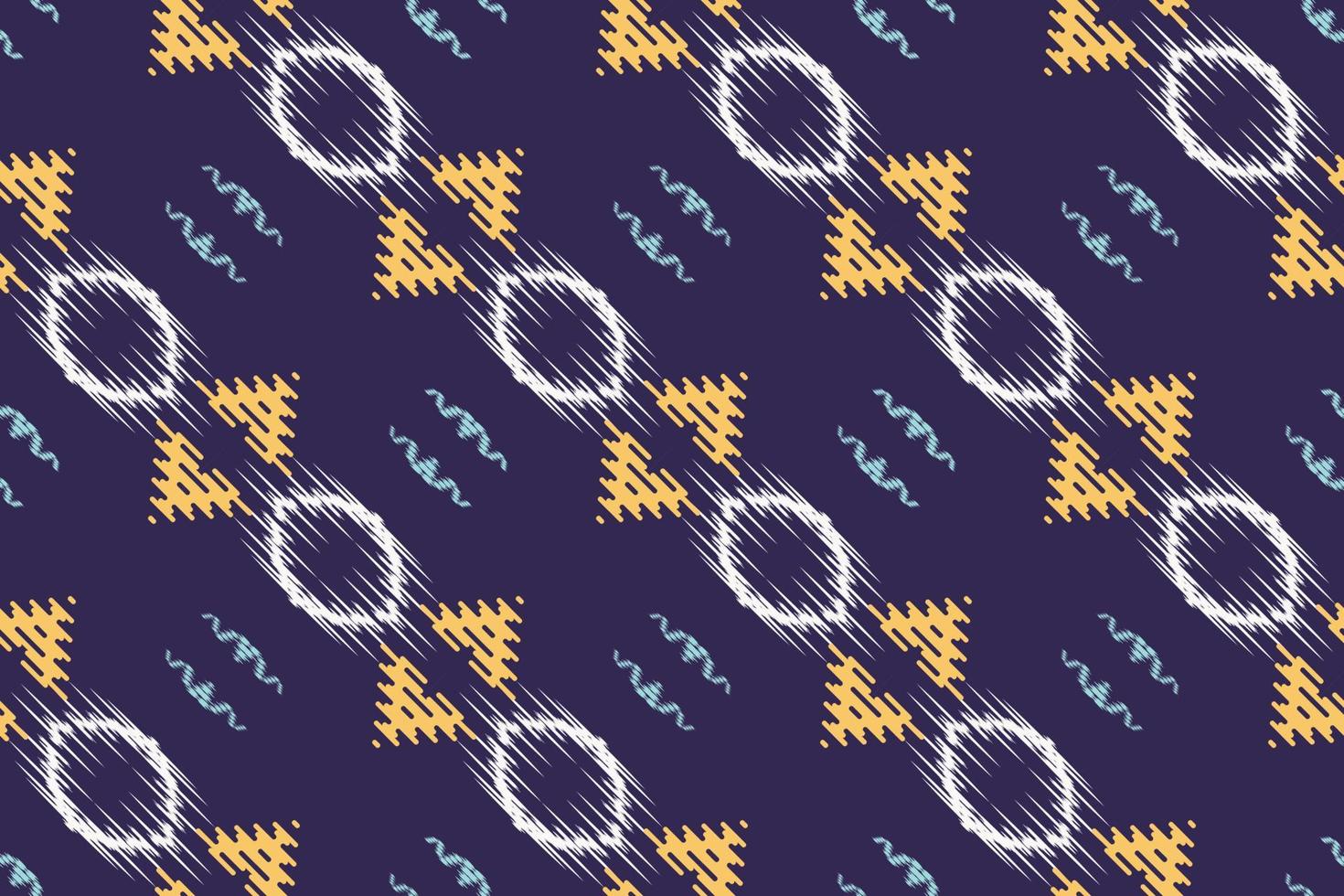 Ikat stripes batik textile seamless pattern digital vector design for Print saree Kurti Borneo Fabric border brush symbols swatches stylish