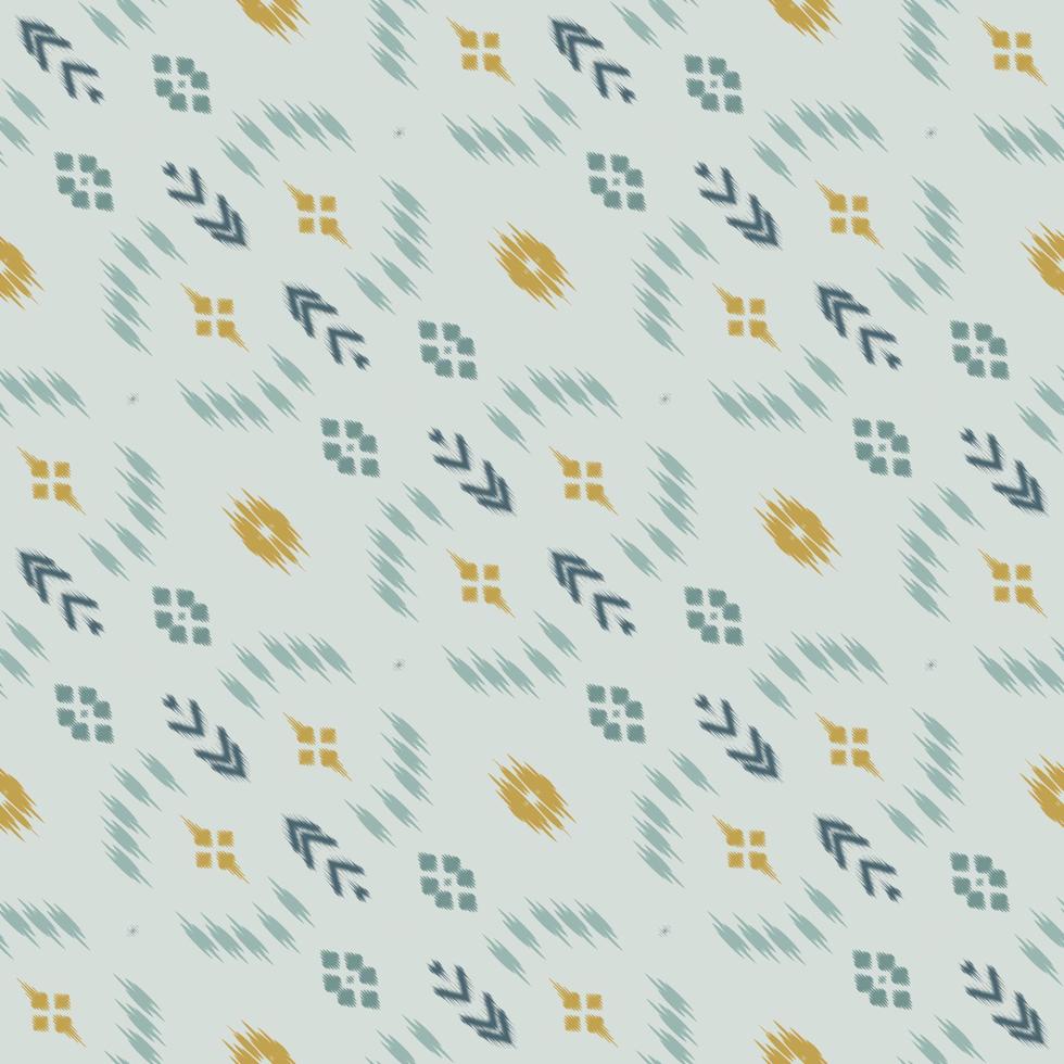 Batik Textile African ikat seamless pattern digital vector design for Print saree Kurti Borneo Fabric border brush symbols swatches cotton