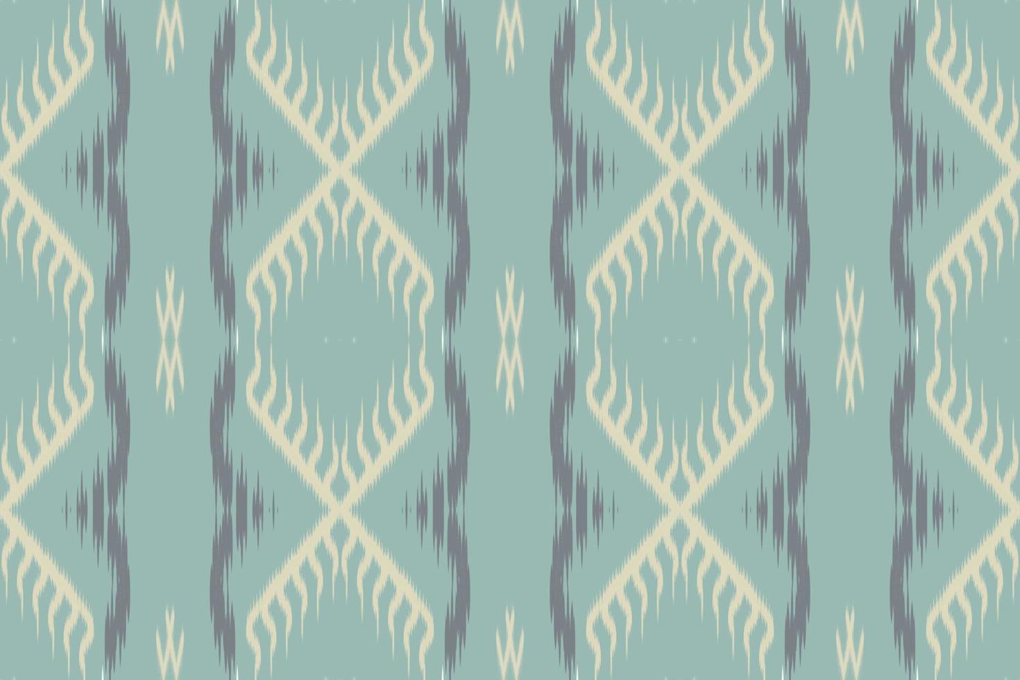 Ikat diamond tribal cross Seamless Pattern. Ethnic Geometric Batik Ikkat Digital vector textile Design for Prints Fabric saree Mughal brush symbol Swaths texture Kurti Kurtis Kurtas