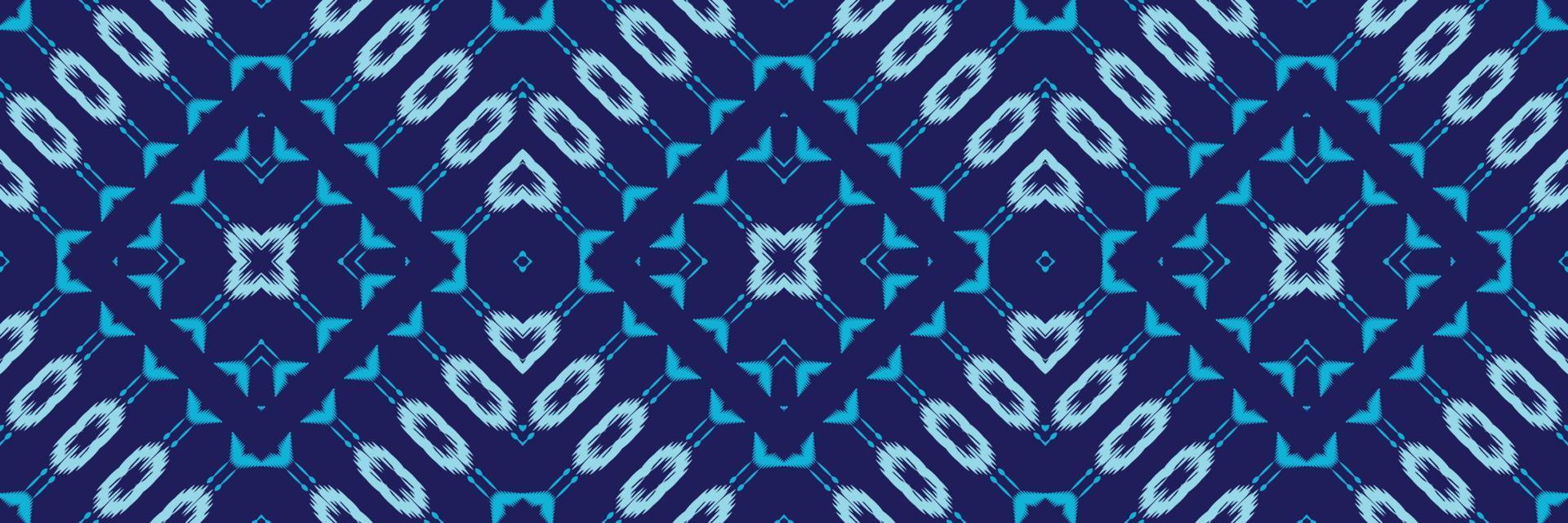 Batik Textile ikat print seamless pattern digital vector design for Print saree Kurti Borneo Fabric border brush symbols swatches designer
