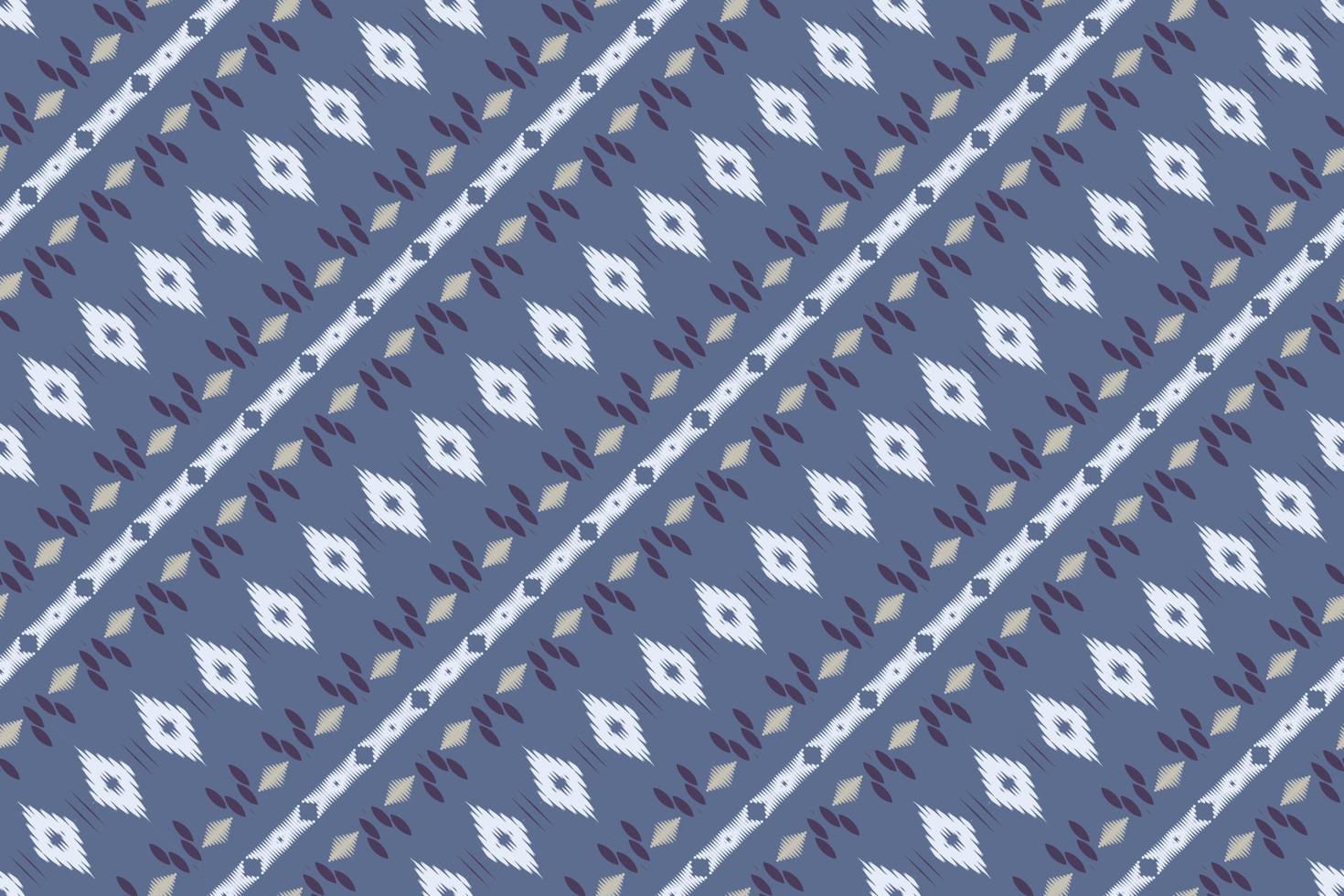 Batik Textile ikat design seamless pattern digital vector design for Print saree Kurti Borneo Fabric border brush symbols swatches designer