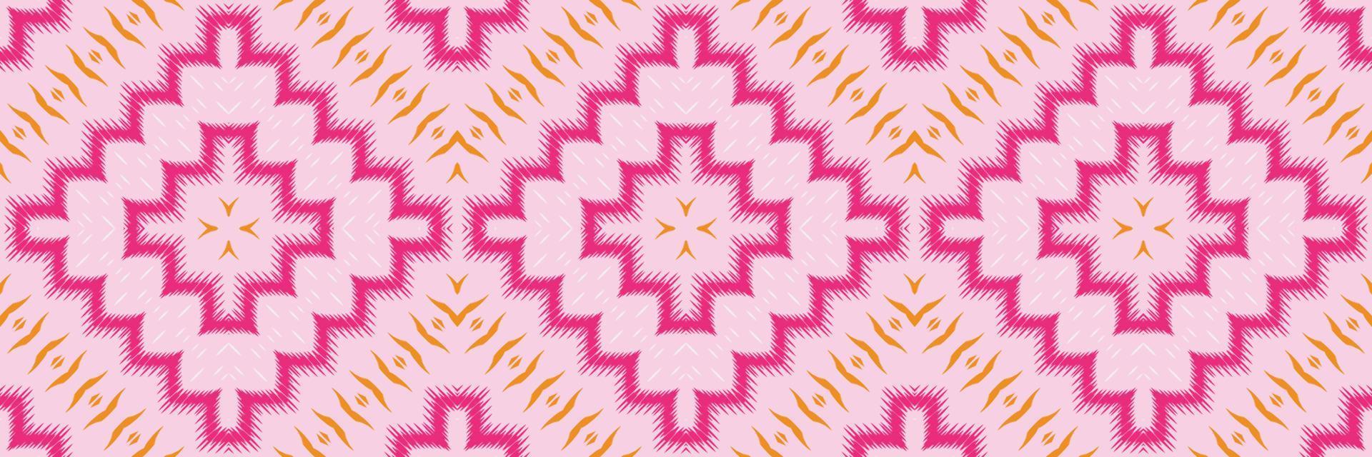 motivo textil batik ikat patrón sin costuras diseño de vector digital para imprimir saree kurti borde de tela símbolos de pincel muestras ropa de fiesta