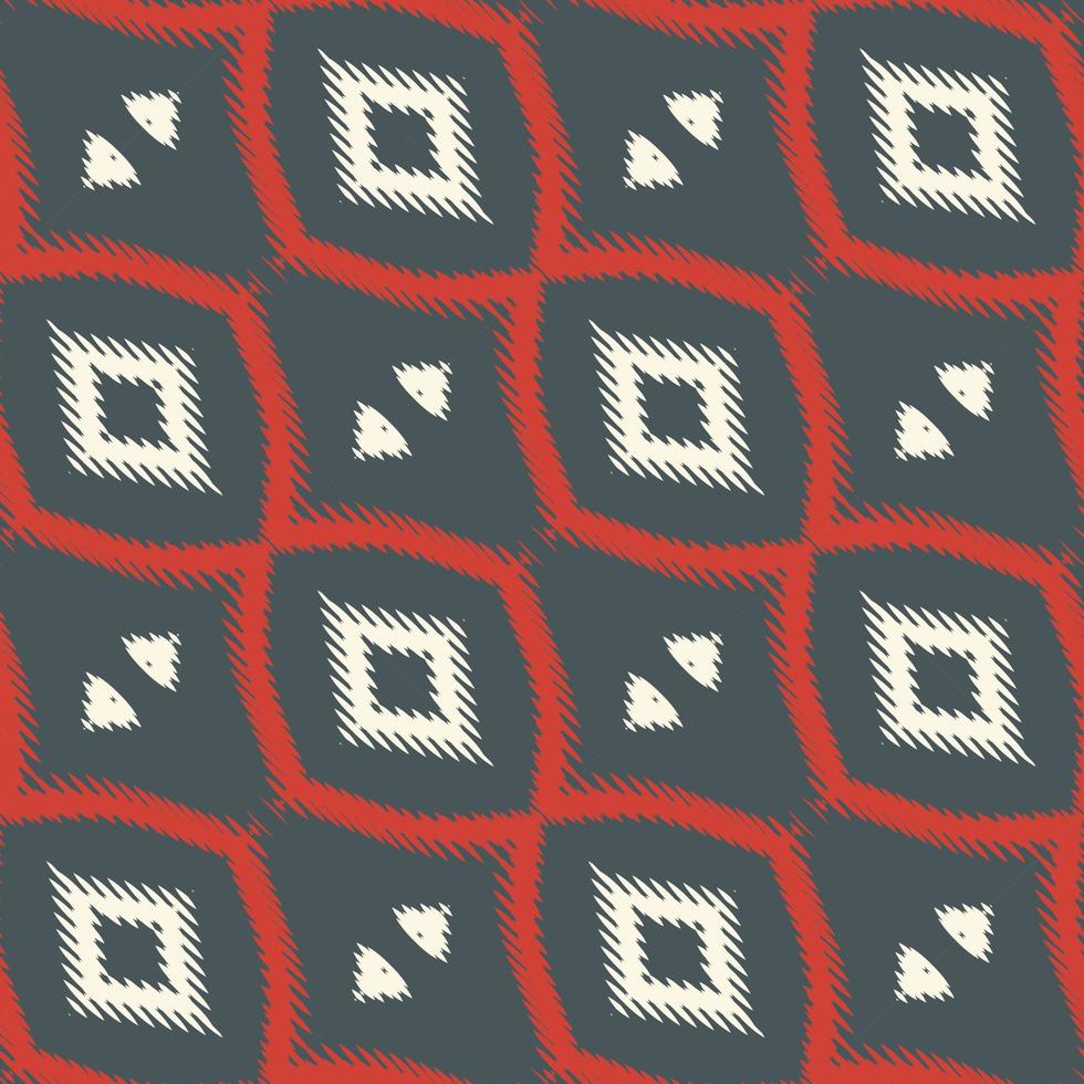 Batik Textile Motif ikat chevron seamless pattern digital vector design for Print saree Kurti Borneo Fabric border brush symbols swatches designer