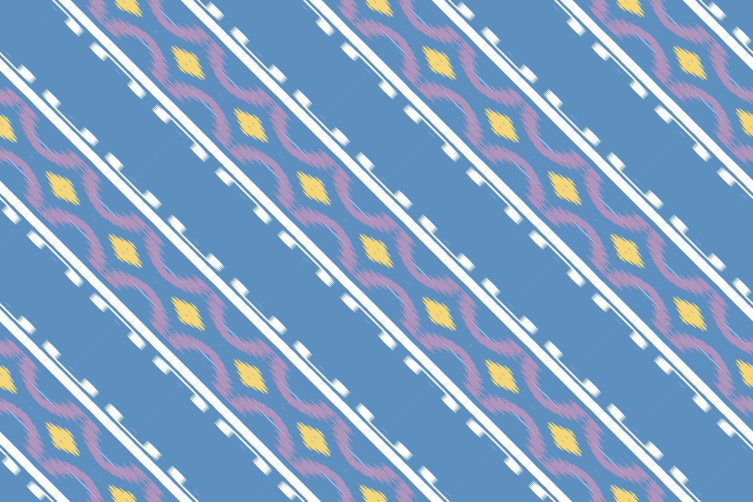 Batik Textile Motif ikat stripe seamless pattern digital vector design for Print saree Kurti Borneo Fabric border brush symbols swatches designer