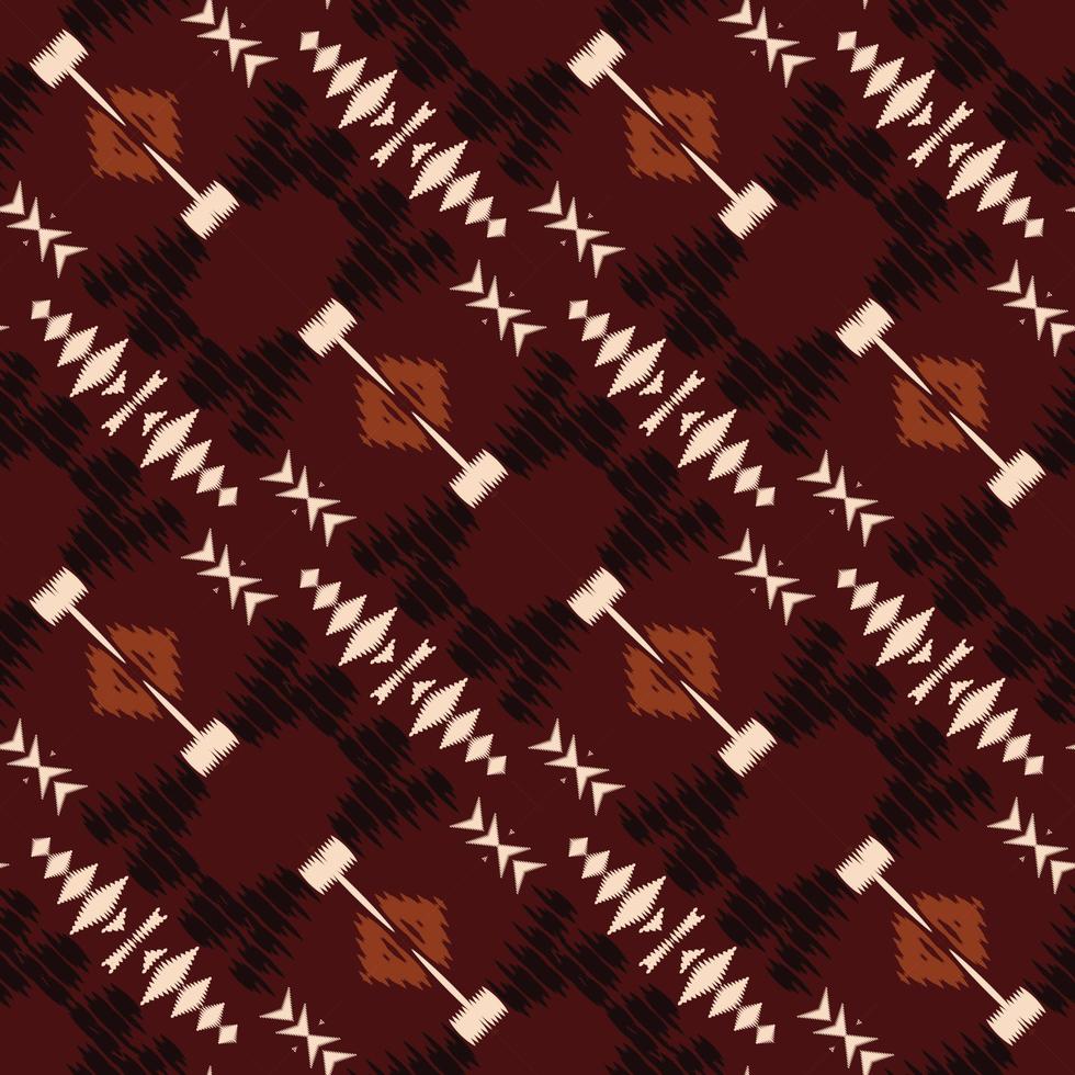 Batik Textile ikat fabric seamless pattern digital vector design for Print saree Kurti Borneo Fabric border brush symbols swatches designer