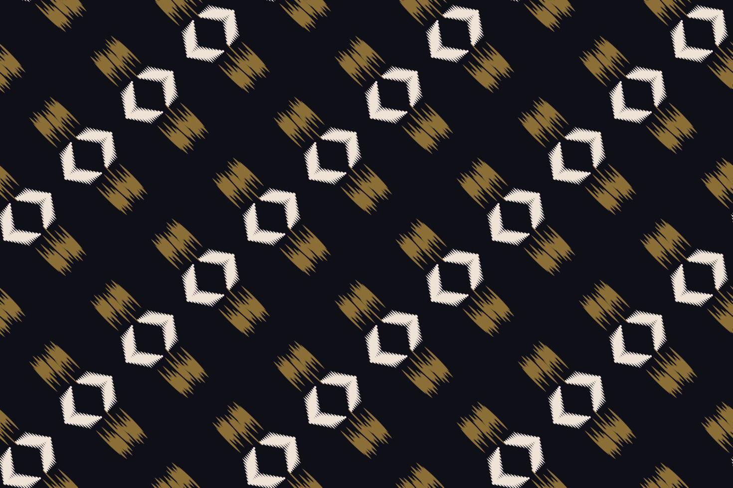 Ethnic ikat Aztec batik textile seamless pattern digital vector design for Print saree Kurti Borneo Fabric border brush symbols swatches cotton