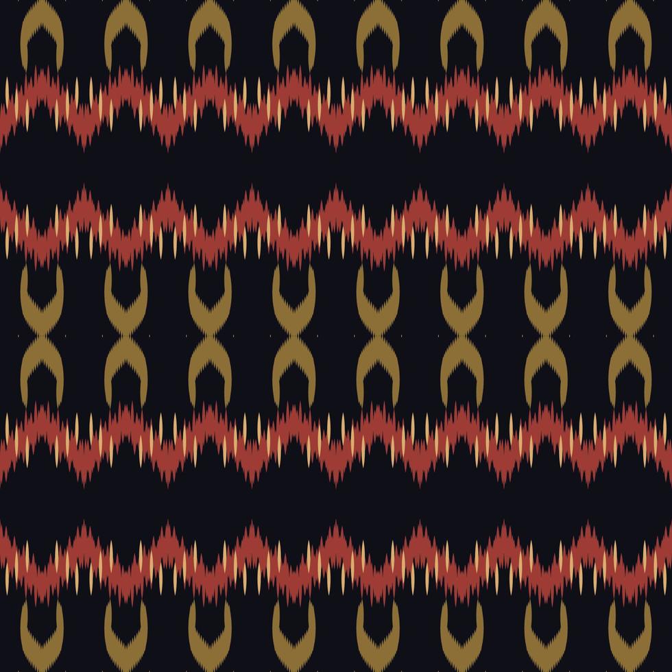 motivo filipino ikat patrón sin costuras diseño de vector digital para imprimir saree kurti borneo borde de tela símbolos de pincel muestras elegantes